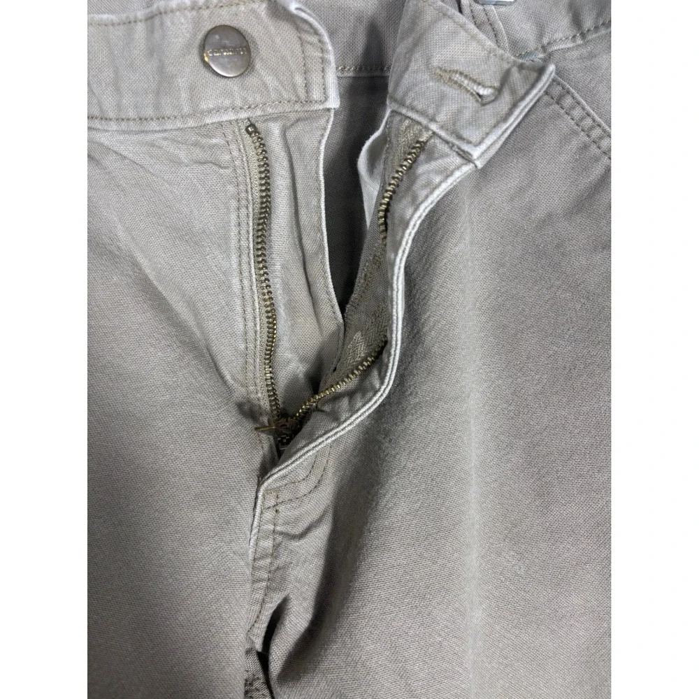 Carhartt Rugged Flex Relaxed Fit Duck Utility Work Pants Tan BN3279-M 34x30